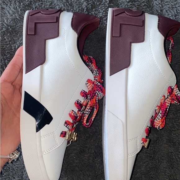 Brand New Burgundy and White Karl Lagerfeld Sneakers - Picture 6 of 6